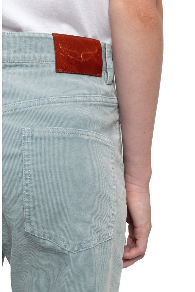 Evy Straight Leg Corduroy Pants, Alternate, color, DENIM