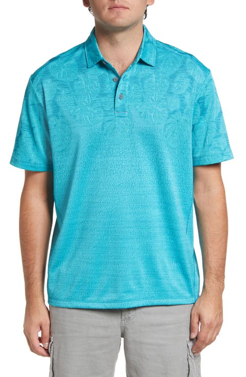Palm Coast Tropic Fade Polo