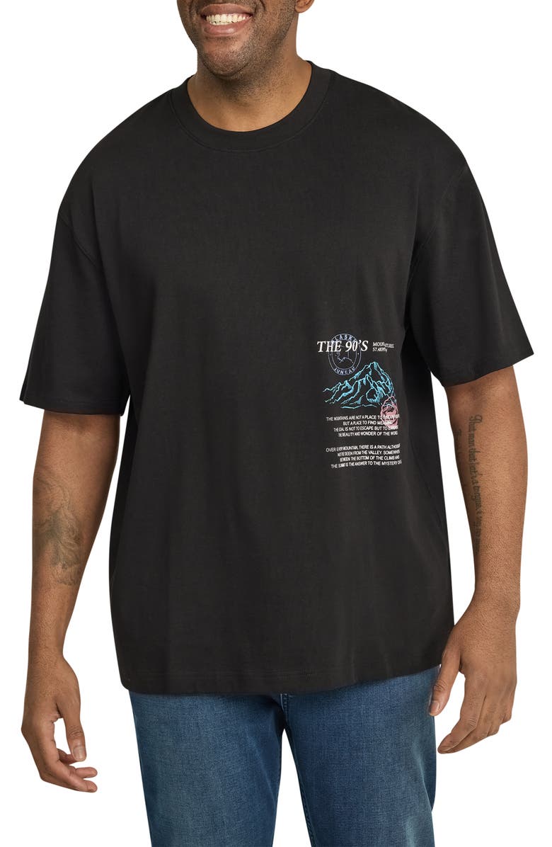 Johnny Bigg Collage Organic Cotton Graphic T-Shirt, Main, color, 