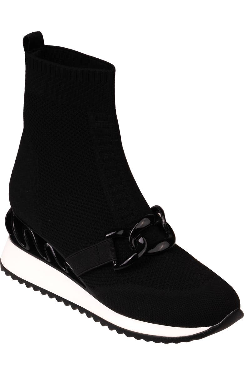 NINETY UNION Brooklyn Pull-On Sneaker, Main, color, Black