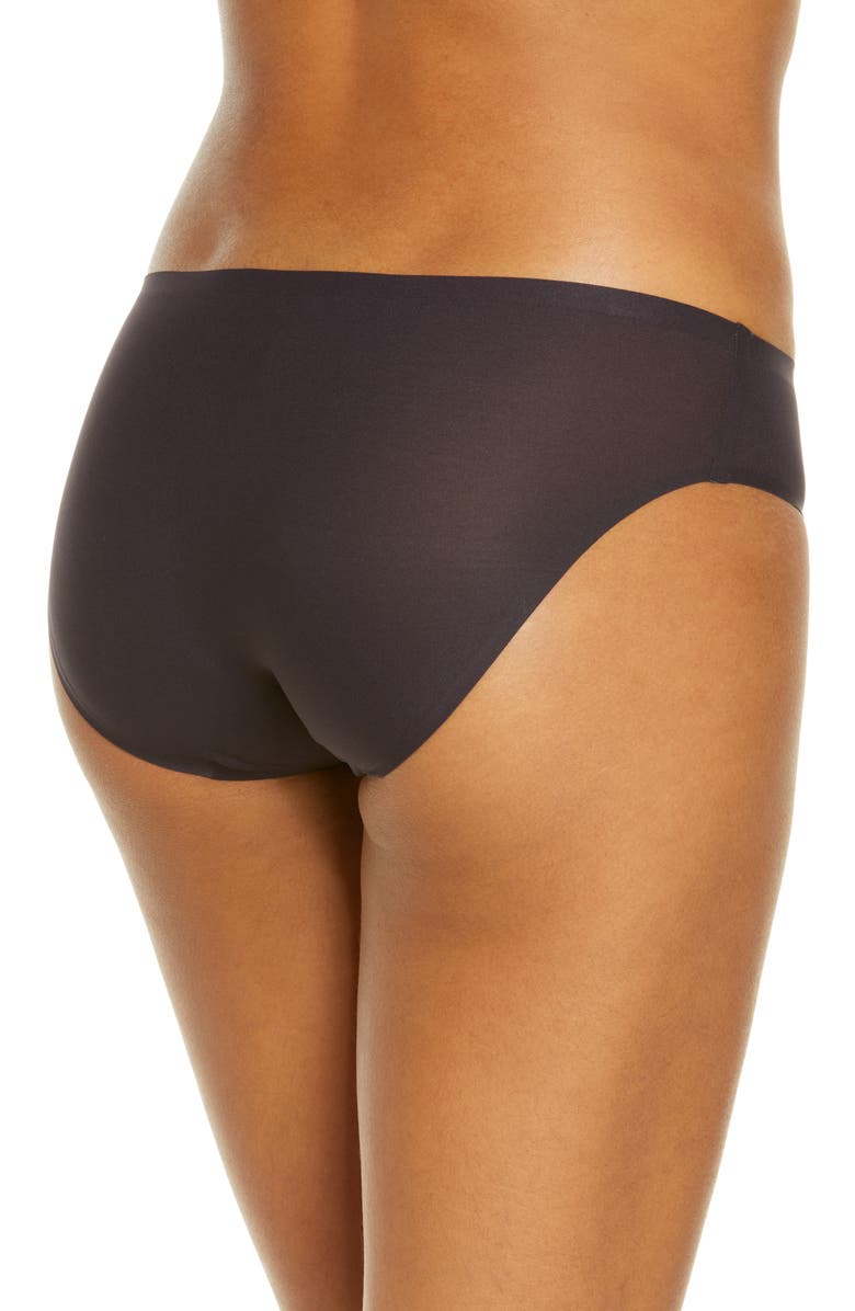 Chantelle Lingerie Soft Stretch Bikini, Alternate, color, Ink-Vb