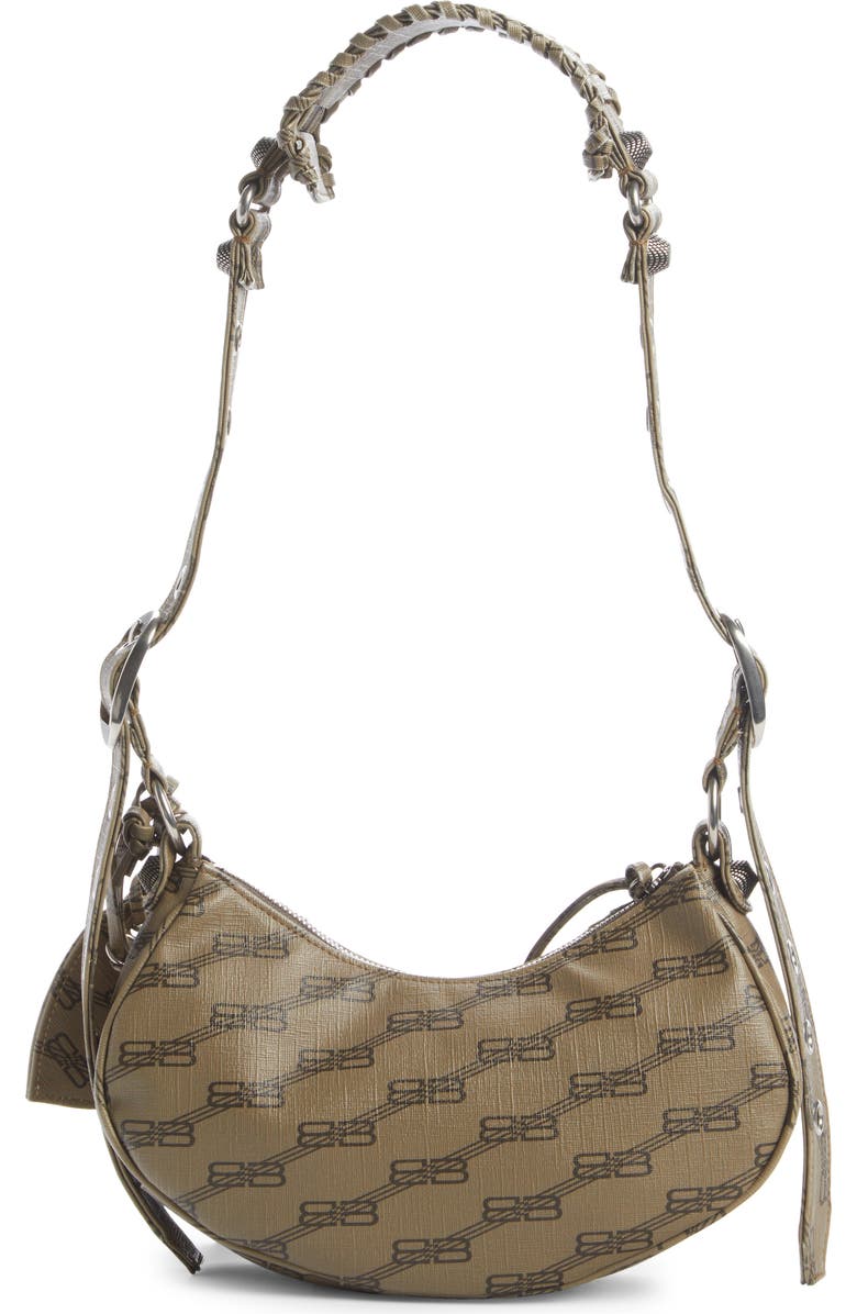 Balenciaga Extra Small License Logo Le Cagole Shoulder Bag, Alternate, color,