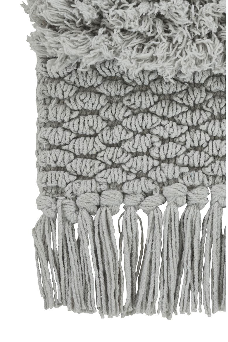 Savannah Cotton Fringe Indoor Runner, Alternate, color, GREY