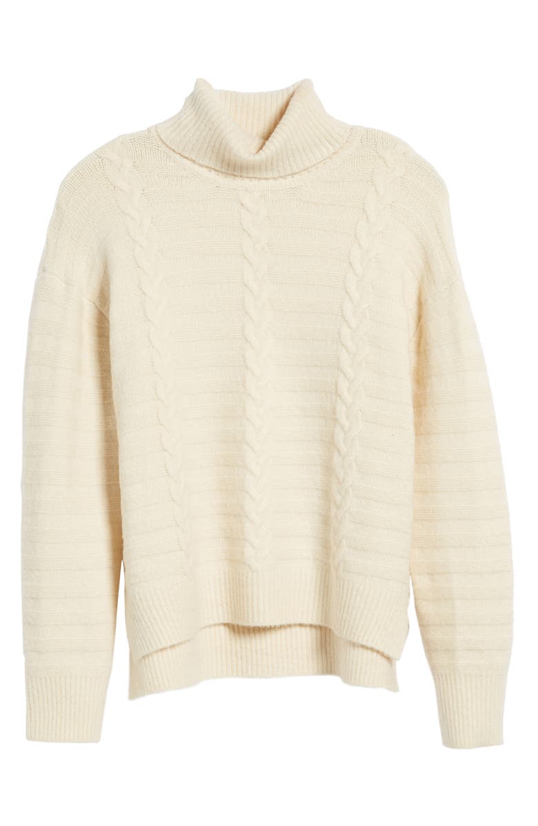 MOON RIVER Turtleneck Sweater, Alternate, color, 