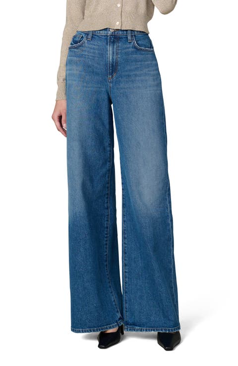 The Mia High Waist Wide Leg Jeans (Zeal)