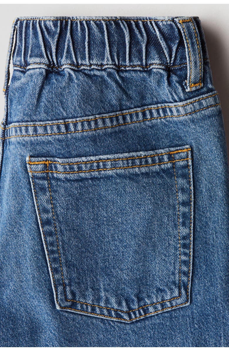 H&M Loose fit jeans, Alternate, color, Denim Blue