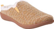 Revitalign Dundee Cozy Chenille Faux Fur Lined Slipper
