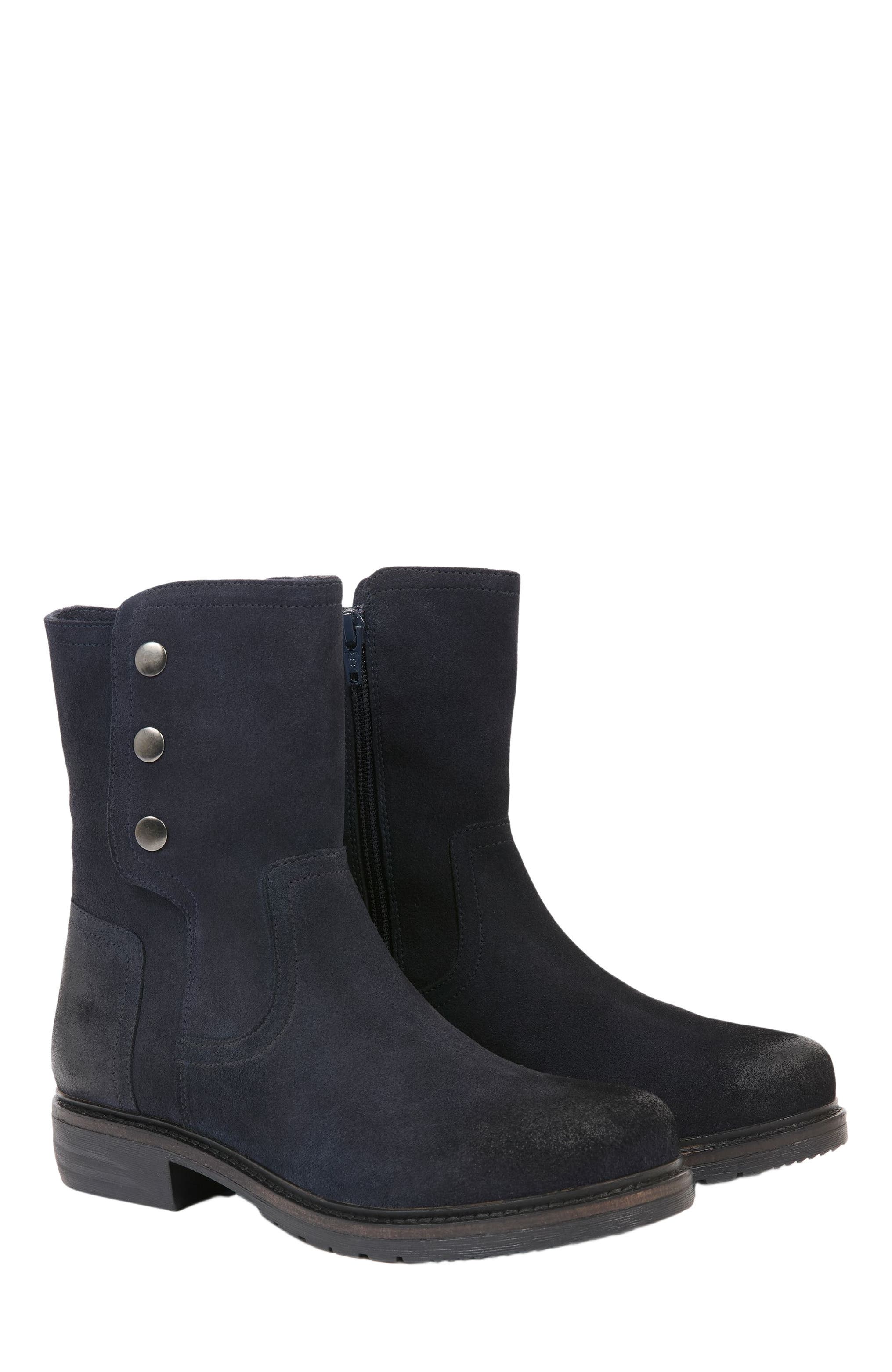 Celtic 
Co. Essential Popper Ankle Boot, Main, color, Dark Navy