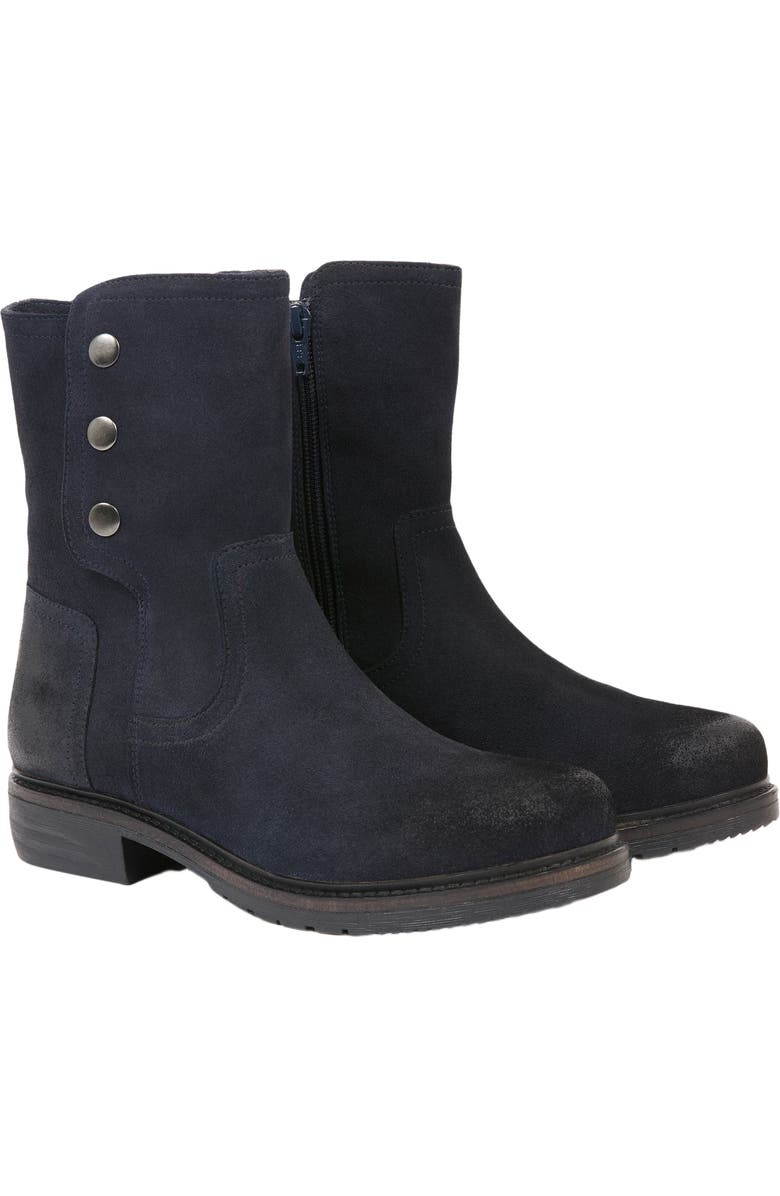 Celtic
Co. Essential Popper Ankle Boot, Main, color, Dark Navy