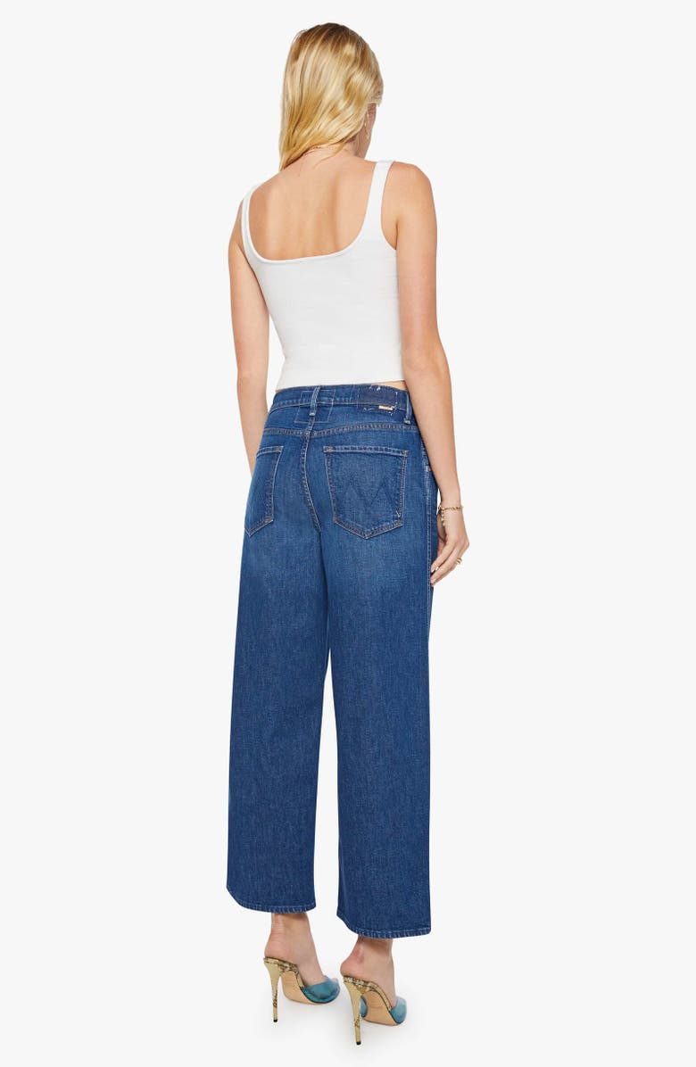 MOTHER The Delinquent High Waist Ankle Wide Leg Jeans, Alternate, color, Made In The Shade