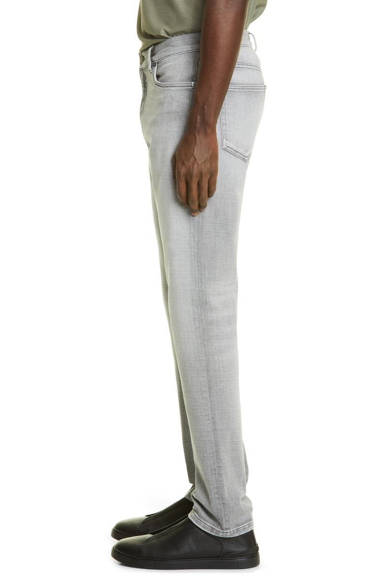 Stretch Denim Slim Fit Jeans, Alternate, color, GREY