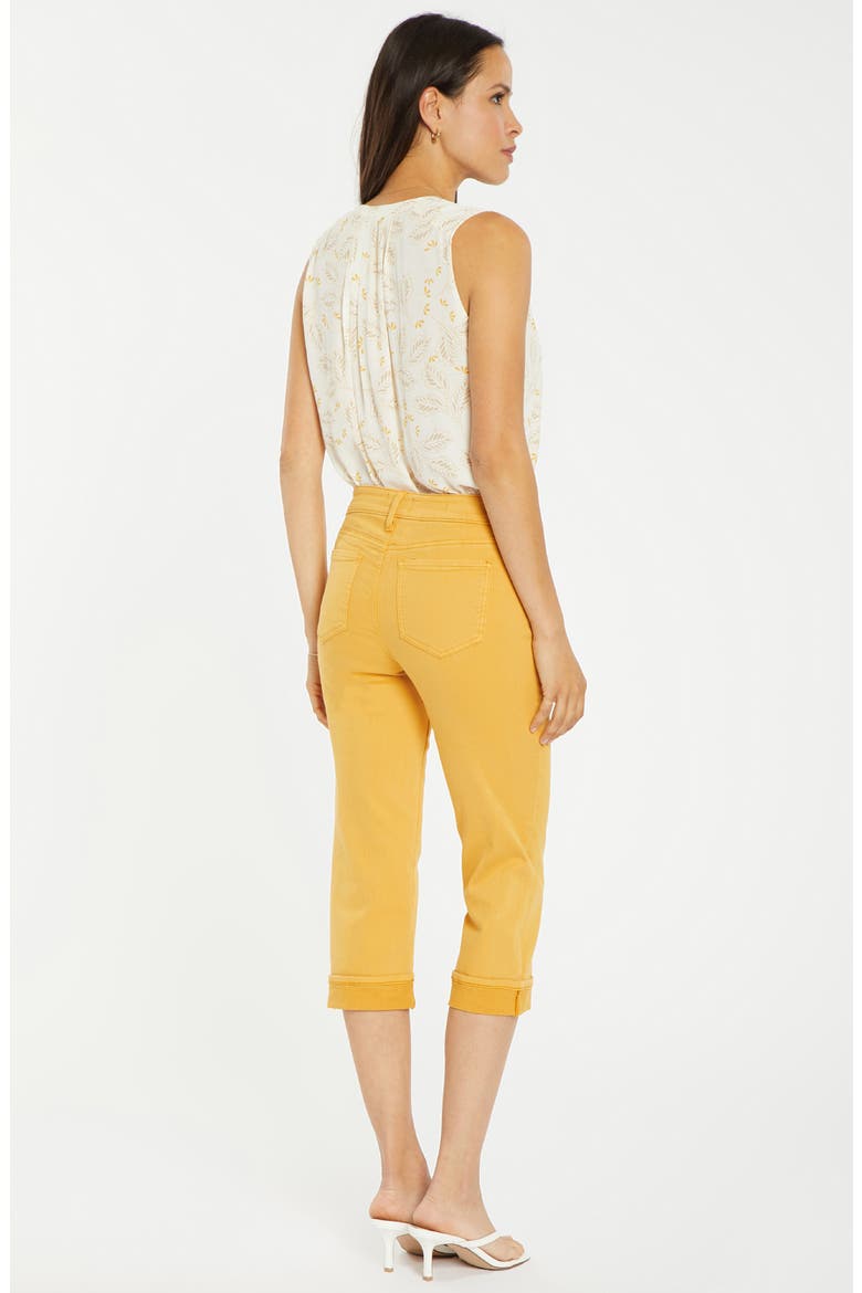 Marilyn Straight Leg Capri Jeans, Alternate, color, BLOSSOM