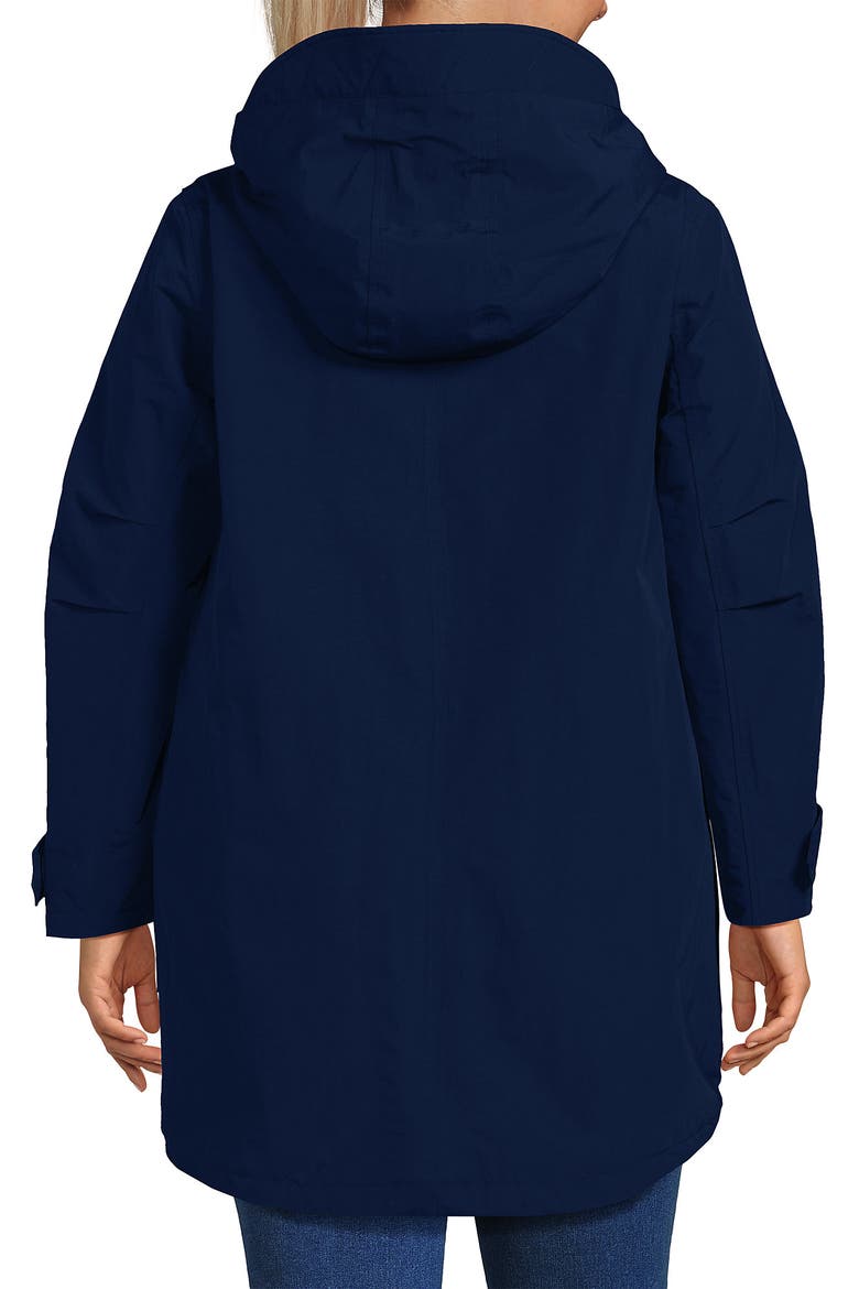 Squall A-Line Rain Jacket, Alternate, color, Deep Sea Navy