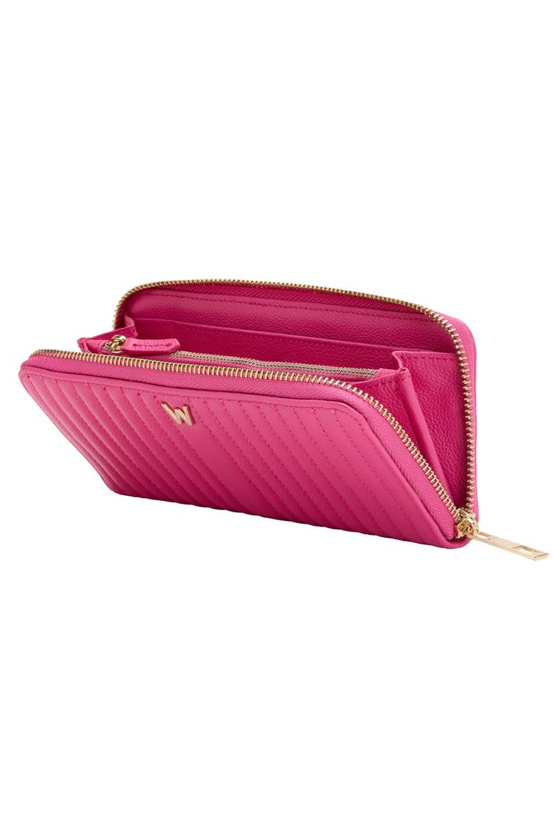 Mimi Continental Wallet, Alternate, color, Mimi Pink