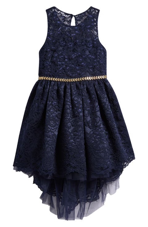 Kids' Lace High/Low Dress (Big Kid)