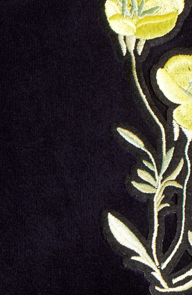 Juicy Couture Pretty Thing Fairfax Velour Track Jacket, Alternate, color, 