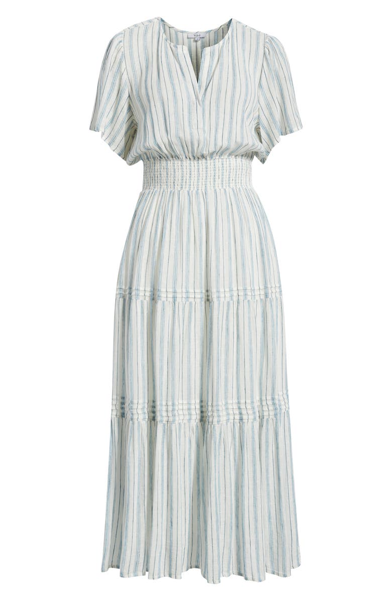 Rails Cannes Stripe Linen Blend Dress, Main, color, Windward Stripe