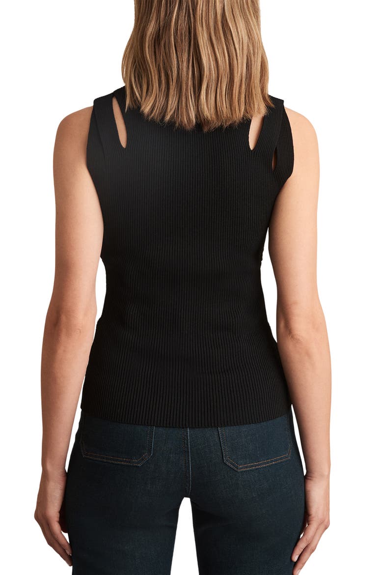 Rhylee Rib Tank, Alternate, color, BLACK