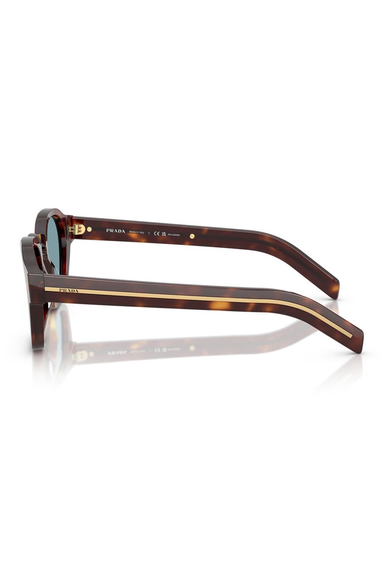 52mm Polarized Phantos Sunglasses, Alternate, color, GREEN TORT