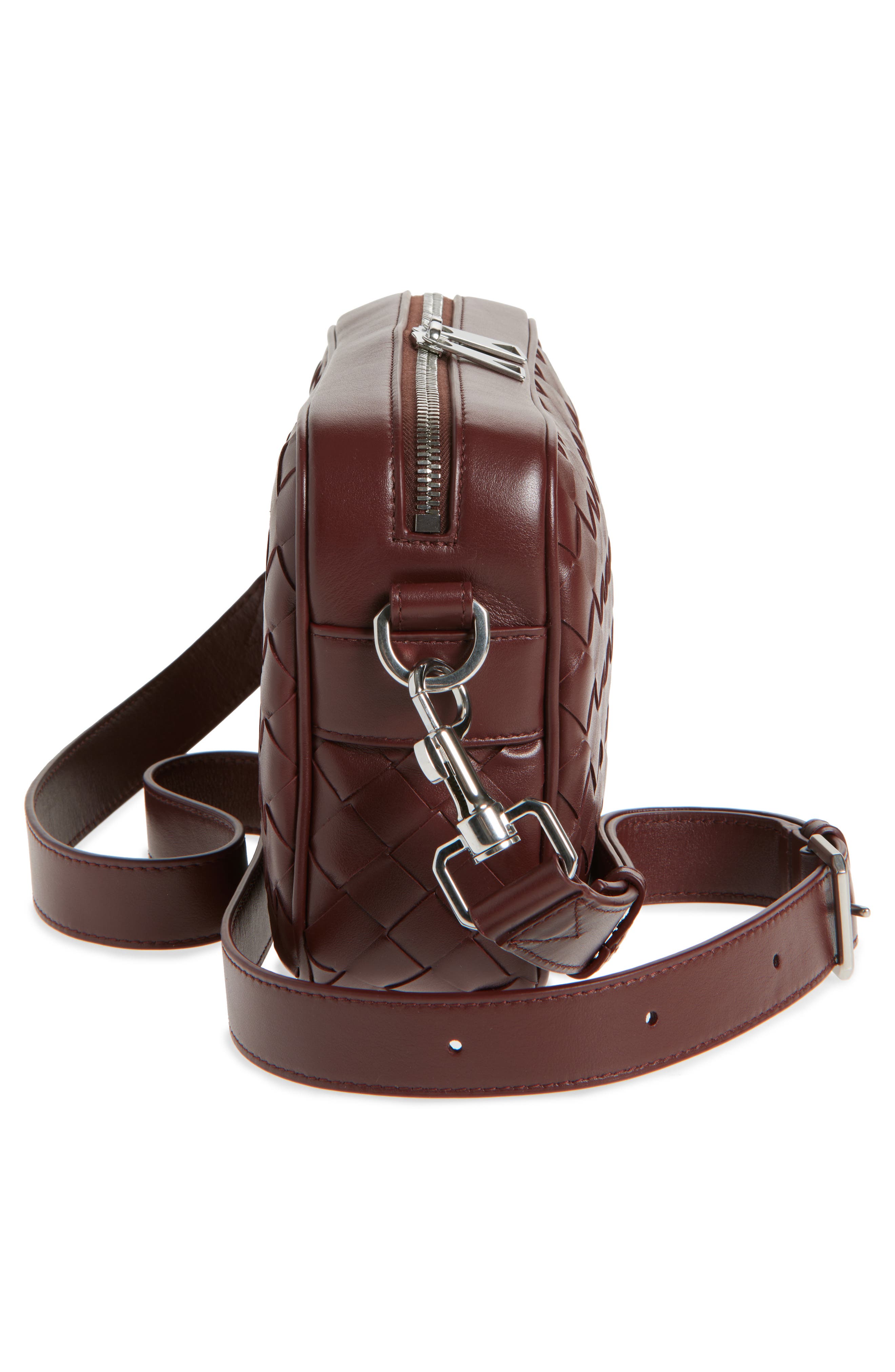 Bottega Veneta Small Classic Intrecciato Leather Camera Bag, Alternate, color, 