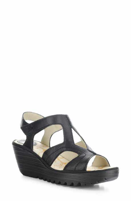 Fly London Yotu Platform Wedge Sandal