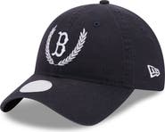 New Era Women's New Era Navy Boston Red Sox Leaves 9TWENTY Adjustable Hat