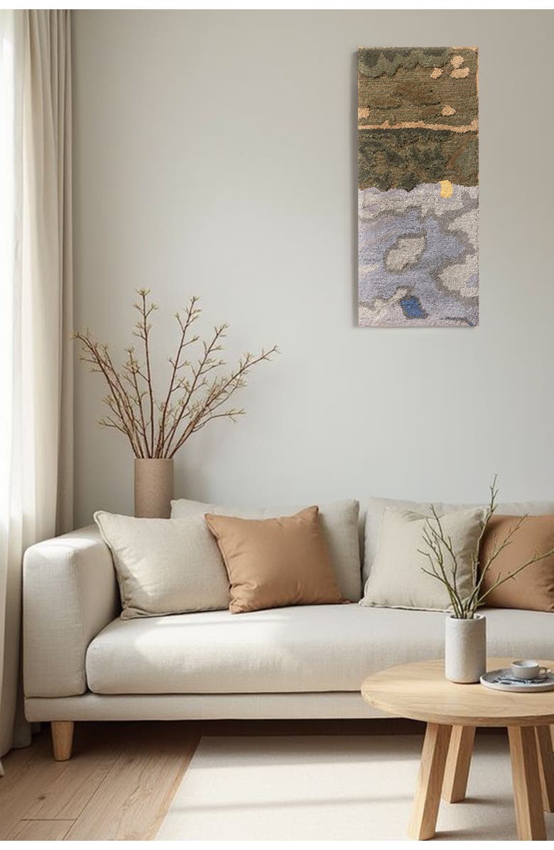 GAURI KOHLI Zealand Tufted Wall Art 12"x28", Alternate, color, Multicolored