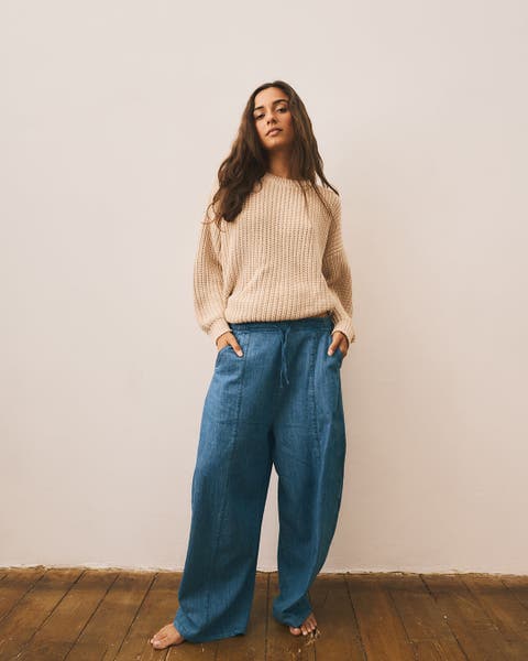 The Chambray Denim Trouser
