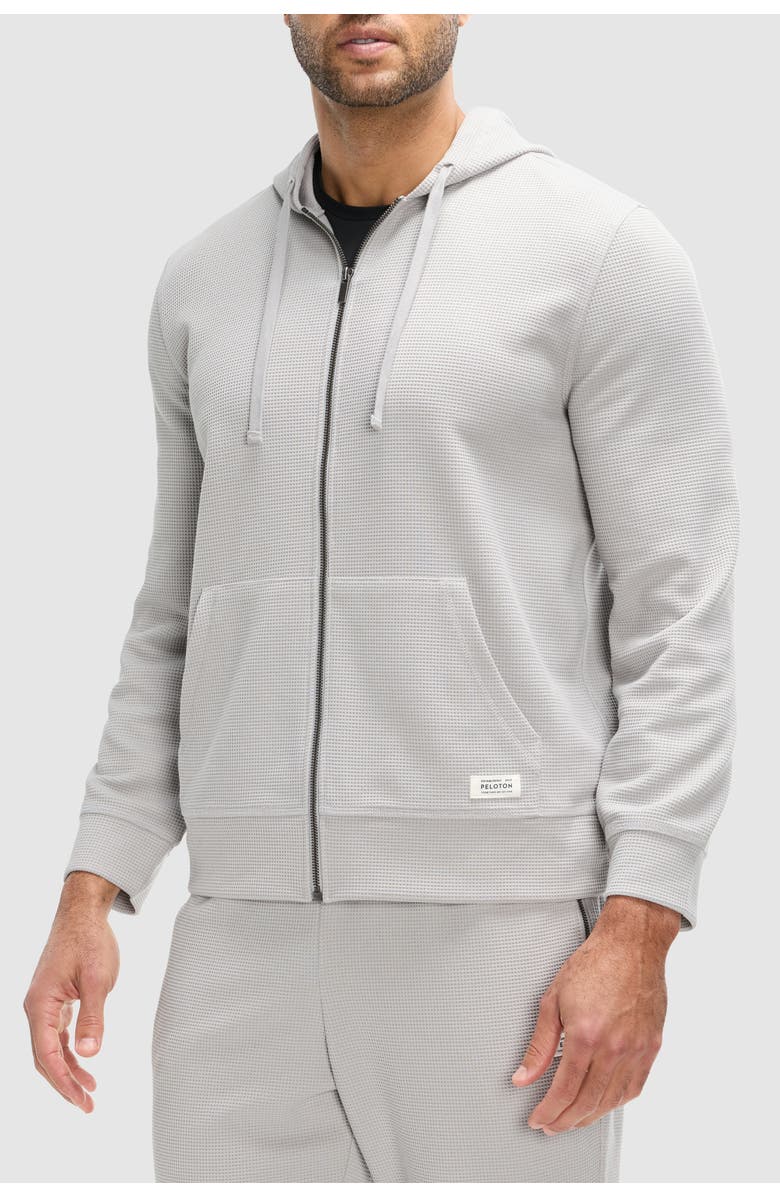 Peloton Waffle Full Zip Hoodie, Main, color, Mist