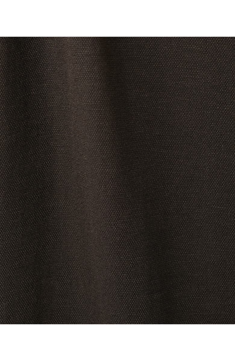 MANGO Pull-On Straight Leg Pants, Alternate, color, Brown