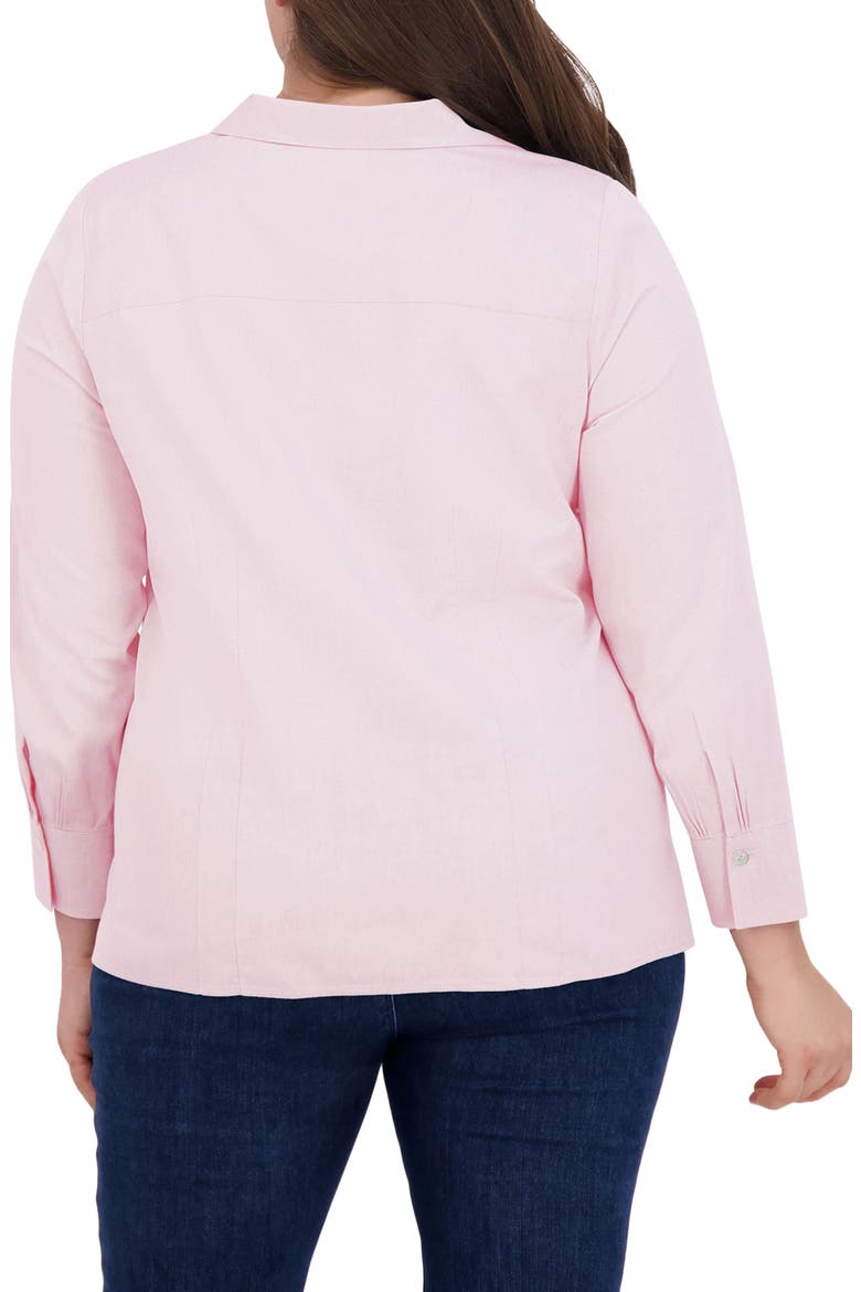 Katie Cotton Shirt, Alternate, color, CHAMBRAY PINK
