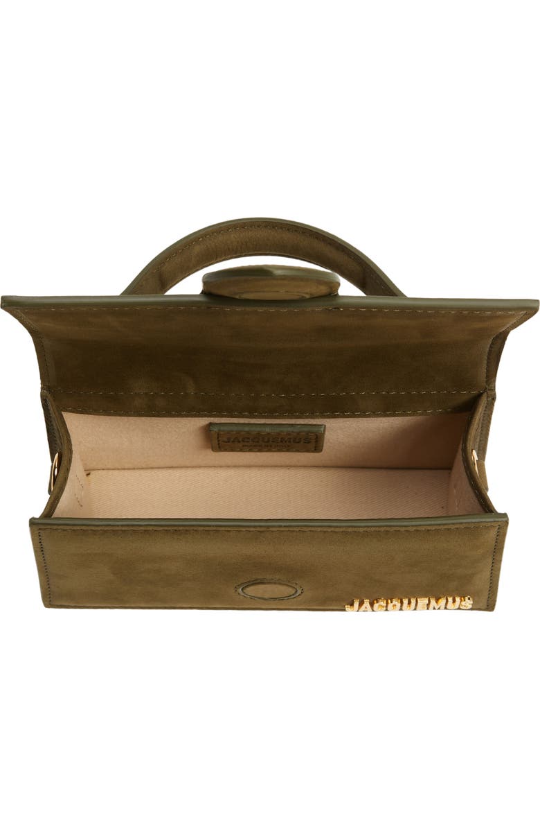 Jacquemus Le Bambino Leather Shoulder Bag, Alternate, color,