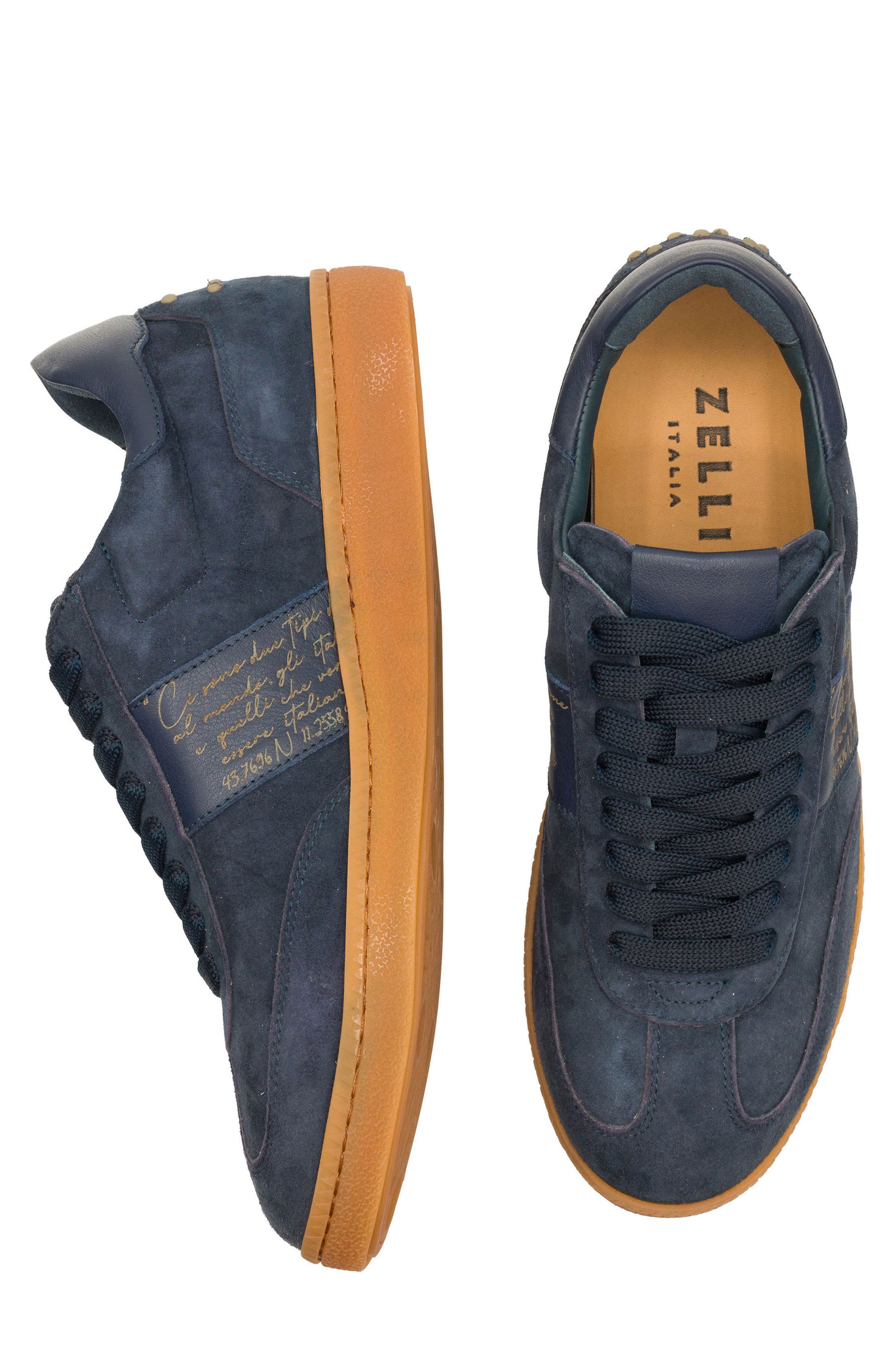 Shizzo Low Top Sneaker, Alternate, color, NAVY