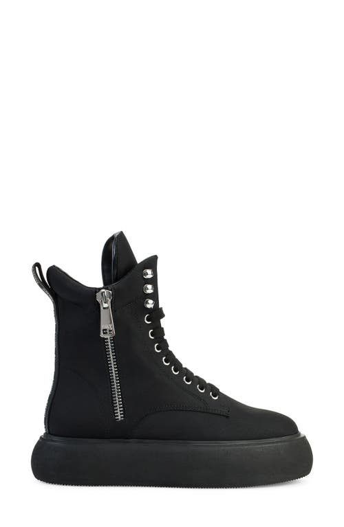 Dkny Aken Sneaker Boot In Black