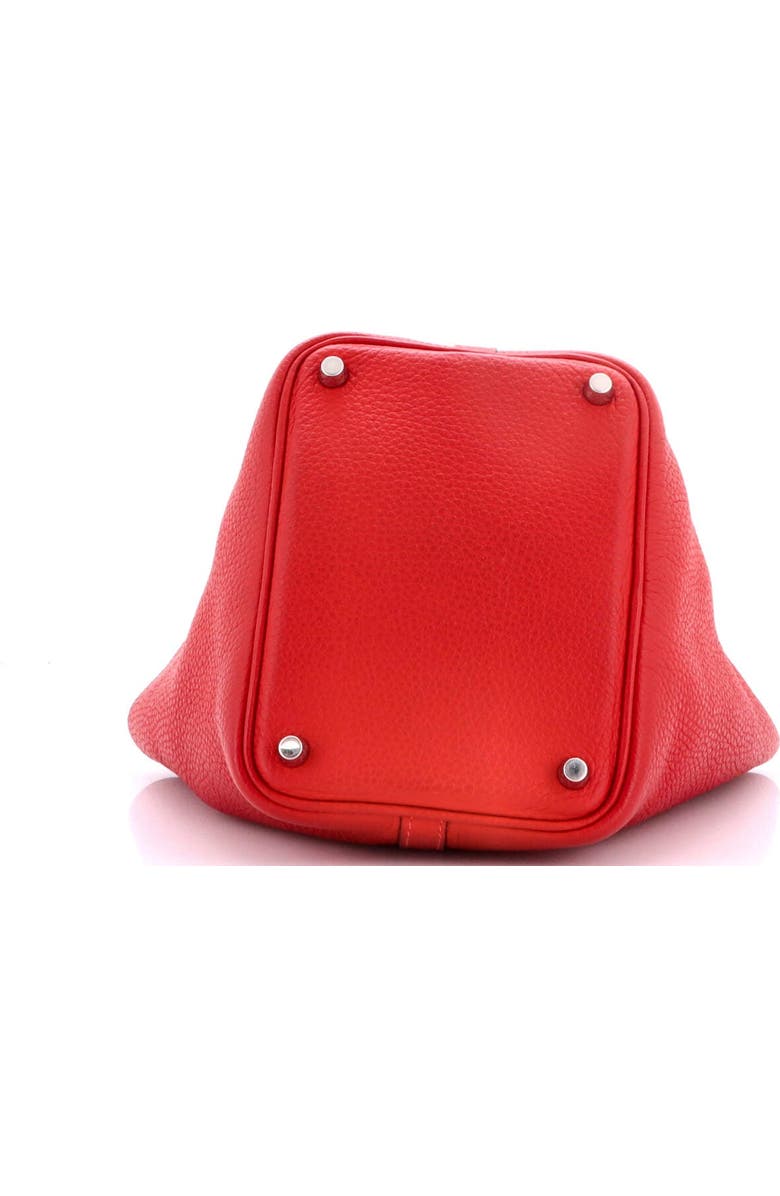Pre-Owned Hermes Picotin Lock Bag Clemence PM, Alternate, color, Rouge Vif