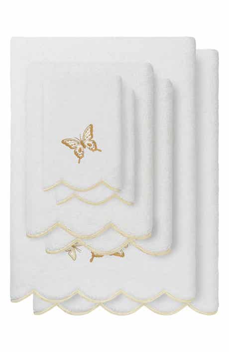 6-Piece Brittney Embroidered Turkish Cotton Towel Set