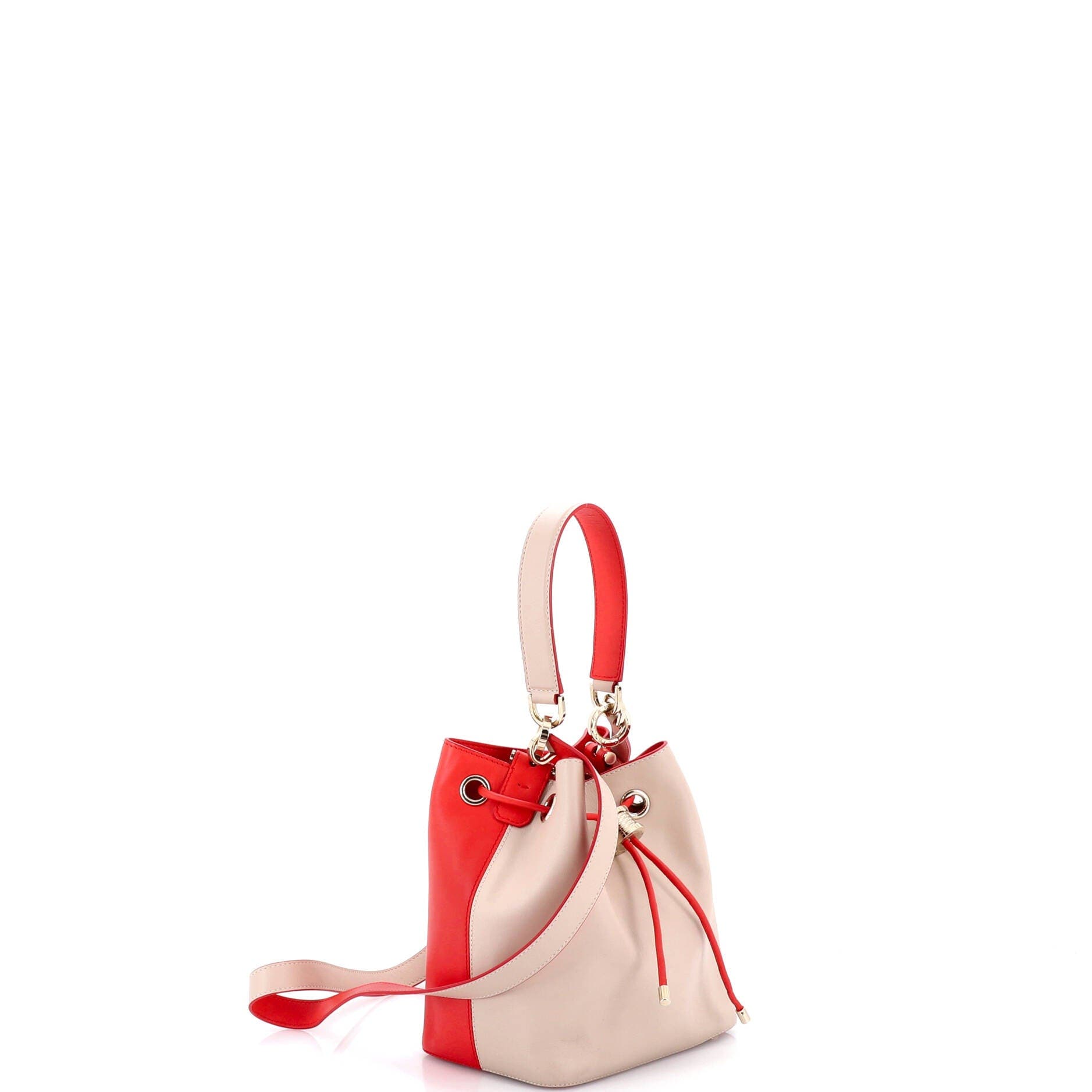B.Zero1 Bucket Bag Leather, Alternate, color, None