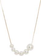 Nordstrom Graduated Freshwater Pearl Necklace