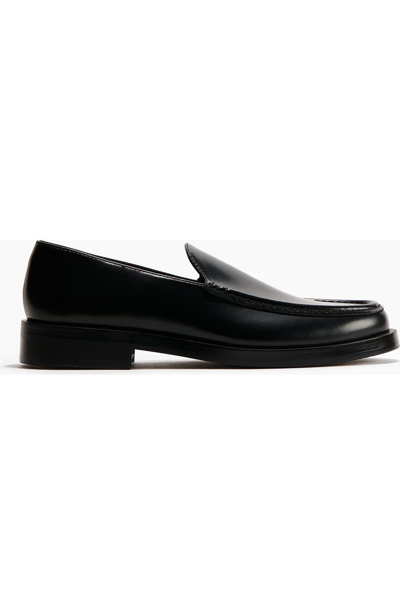 H&M Moccasin-seam Loafers, Main, color, Black
