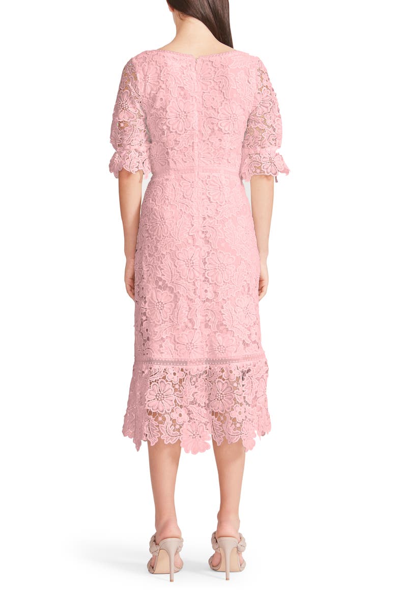 Did It My Way Lace Midi Dress, Alternate, color, ROSE CLAY