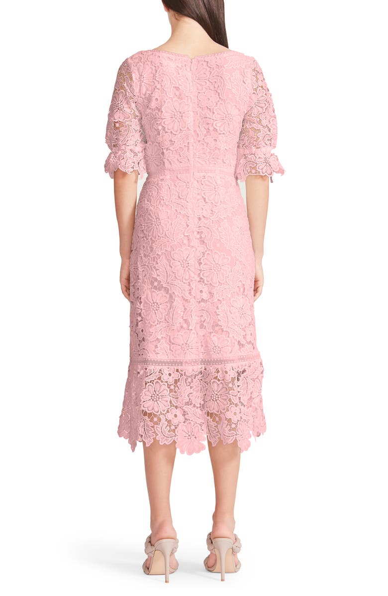 BB Dakota by Steve Madden Did It My Way Lace Midi Dress, Alternate, color, 