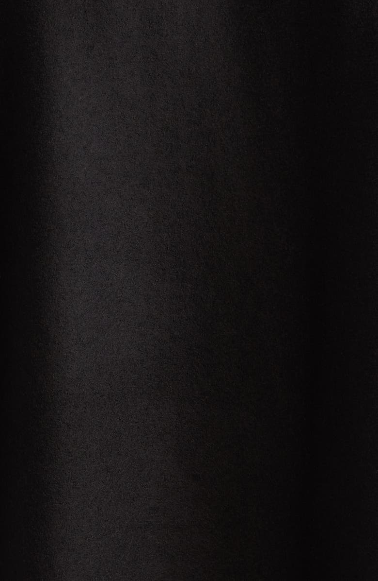 Fear of God Logo Patch Short Sleeve Merino Wool T-Shirt, Alternate, color, Black