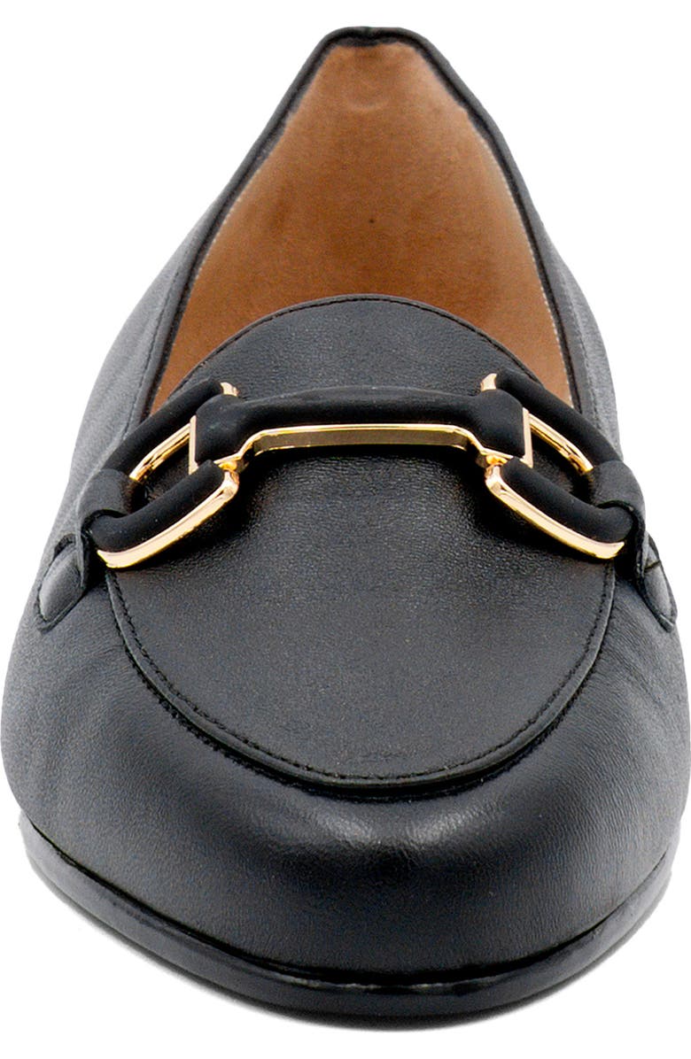 Amalfi by Rangoni Obliquo Loafer, Alternate, color, Black Etoile