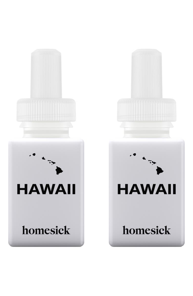 PURA x Homesick 2-Pack Diffuser Fragrance Refills, Main, color, Hawaii