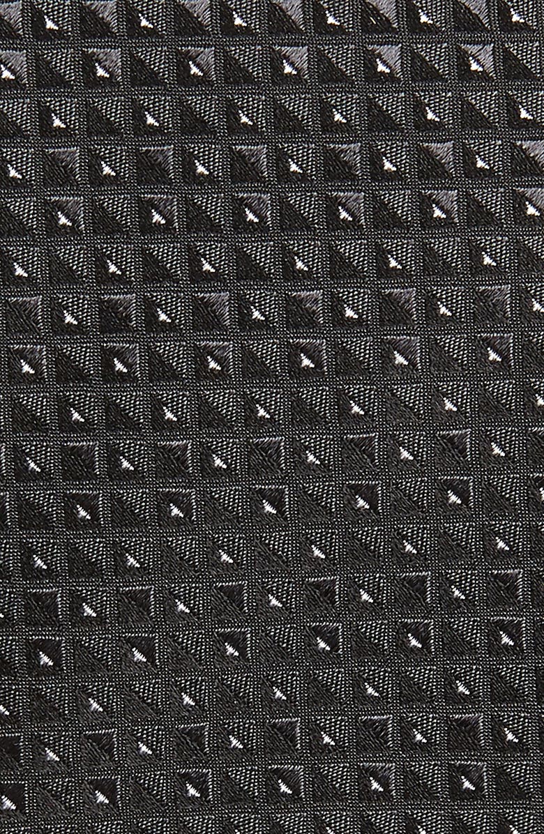 Emporio Armani Geometric Silk Tie, Alternate, color,