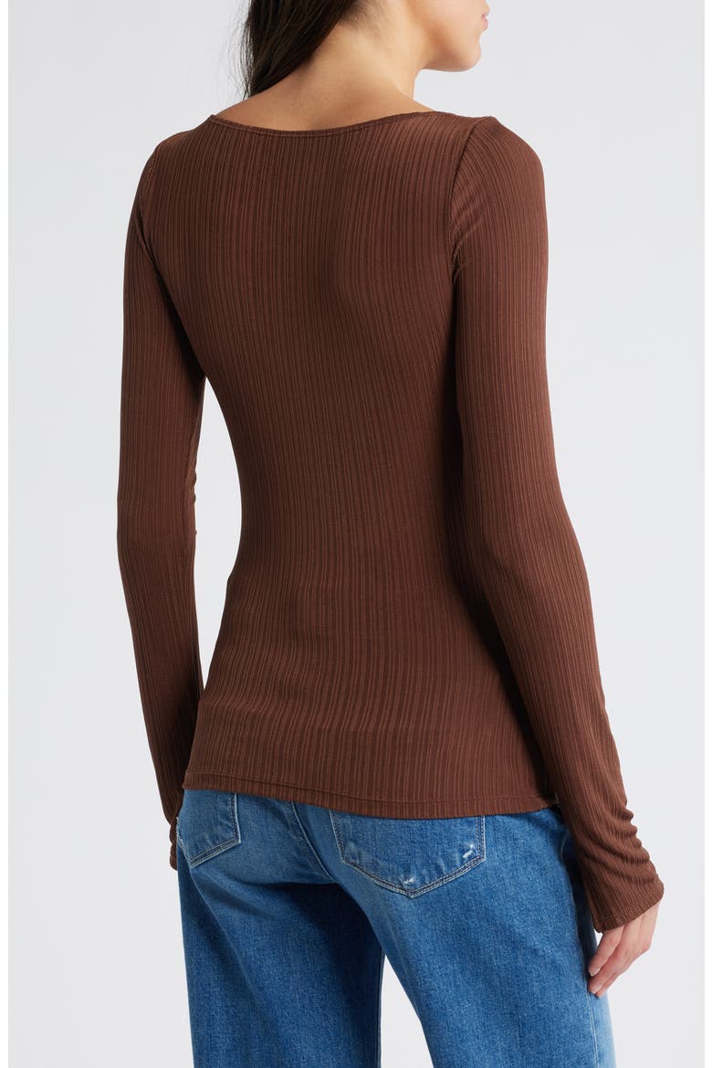Lucina Variegated Rib Top, Alternate, color, LANDSLIDE