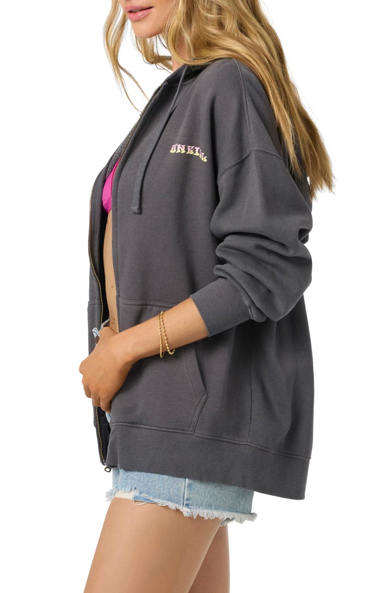 O'Neill Byron Graphic Zip-Up Hoodie, Alternate, color, 