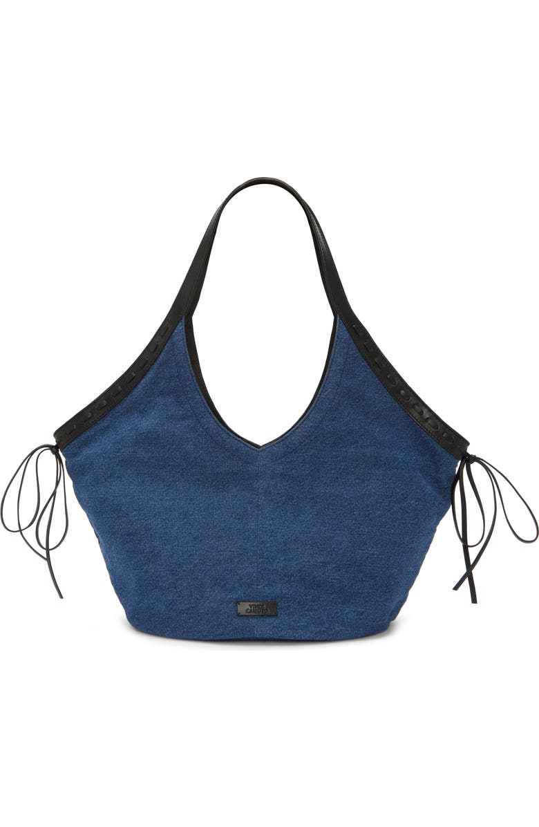 Vince Camuto Cryss Stitch Trim Tote, Alternate, color, Dkgrey 01