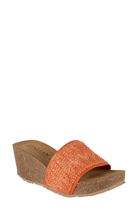 Ibbie Platform Wedge Slide Sandal (Women)