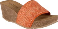 ITALIAN SHOEMAKERS Ibbie Platform Wedge Slide Sandal